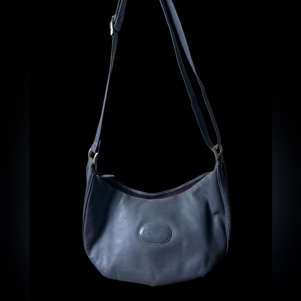 Mario Valentino Shoulder Blue Bag